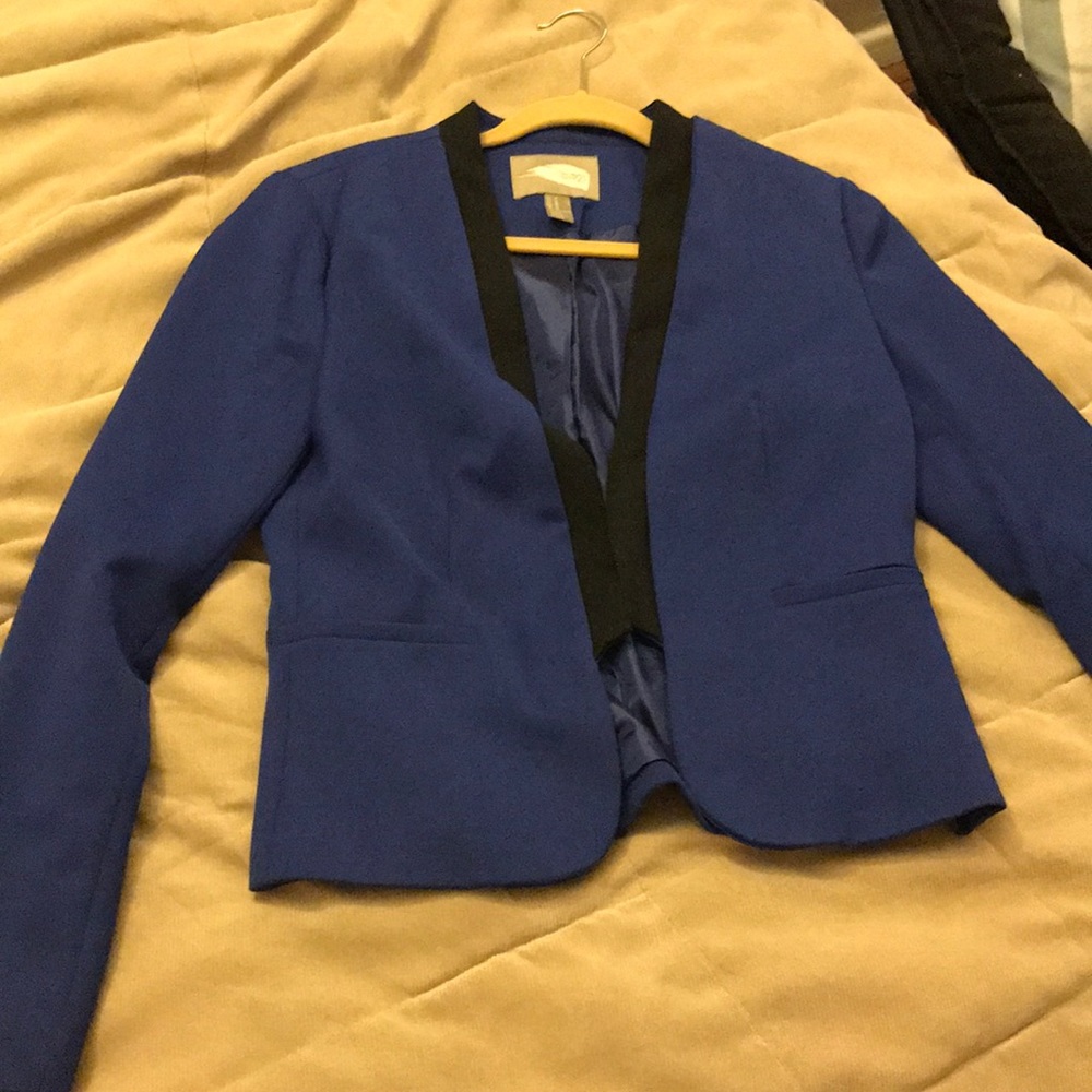 Cobalt blue blazer